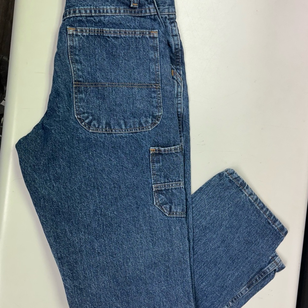 Boys Legendary Gold Adjustable Carpenter Jeans size 14 regular